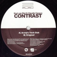 Sied Van Riel & Claudia Cazaco - Sied Van Riel & Claudia Cazaco - Contrast - 2 Play