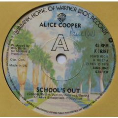 Alice Cooper - Alice Cooper - School's Out - Warner Bros. Records