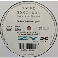 Sound Exciters - Sound Exciters - Luv Me Baby - ZYX