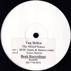 Van Bellen - Van Bellen - The Mixed Senses - Beak Recordings