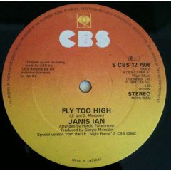 Janis Ian - Janis Ian - Fly Too High - CBS