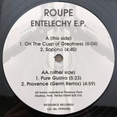 Roupe - Roupe - Entelechy E.P. - Resource