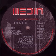 49ers - 49ers - Touch Me (Remix) - Media Records