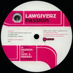 Lawgiverz - Passion - Botchit & Scarper