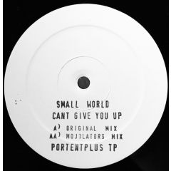 Small World - Small World - Can't Give You Up - Portent Plus Records