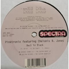 Pinktronix Feat Chelonis R Jones - Pinktronix Feat Chelonis R Jones - Back To Black - Spectral