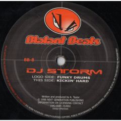 DJ Storm - DJ Storm - Funky Drums / Kickin' Hard - Blatant Beats