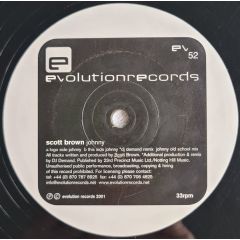 Scott Brown - Scott Brown - Johnny - Evolution Records