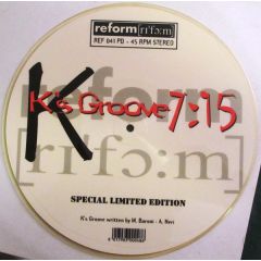 K2 - K2 - K's Groove (Picture Disc) - Reform