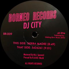 DJ City - DJ City - Sierra Madre - Borneo