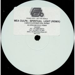 Mea Culpa - Mea Culpa - Spiritual Light (Remix) - Four D Recordings