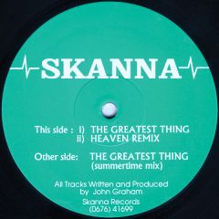 Skanna - Skanna - The Greatest Thing - Skanna