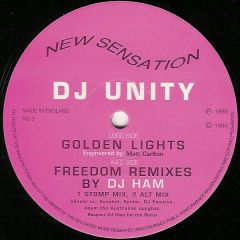 DJ Unity - DJ Unity - Golden Lights - New Sensation