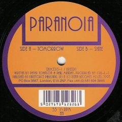 Paranoia - Paranoia - Tomorrow / Shine - Knitebreed