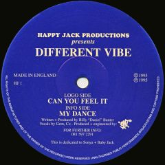Different Vibe - Different Vibe - Can You Feel It - Happy Jack