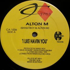 Alton Miller - Alton Miller - I Like Havin You - Cyren America
