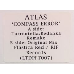 Atlas - Atlas - Compass Error (Disc 1) - Plastica Red