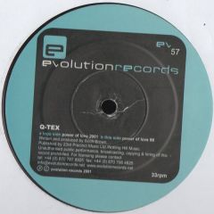 Q Tex - Q Tex - Power Of Love 2001 - Evolution