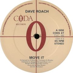 Dave Roach - Dave Roach - Move It / Running With The River - Coda Records