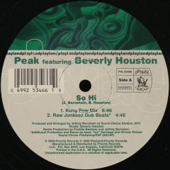 Peak Feat Beverly Houston - Peak Feat Beverly Houston - So Hi - Playland