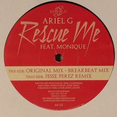 Ariel G Feat. Monique - Ariel G Feat. Monique - Rescue Me - Behold