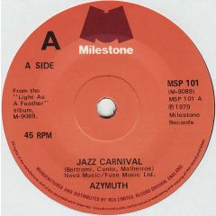 Azymuth - Azymuth - Jazz Carnival - Milestone Records