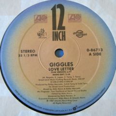 Giggles - Giggles - Love Letter - Atlantic
