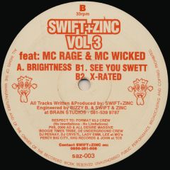 Swift & Zinc - Swift & Zinc - Volume 3 - Brain Progression