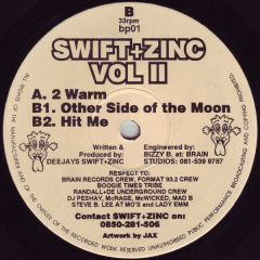 Swift & Zinc - Swift & Zinc - Volume 2 - Brain Progression