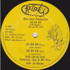 Don Jose Production - Don Jose Production - Da Da Da - Relizeu