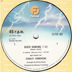 Stanley Turrentine - Stanley Turrentine - Disco Dancing - Fantasy