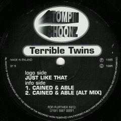 Terrible Twins - Terrible Twins - Cained & Able - Stompin Choonz