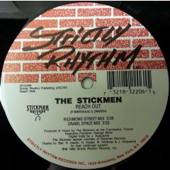 Stickmen - Stickmen - Reach Out / Da Real Shit - Strictly Rhythm
