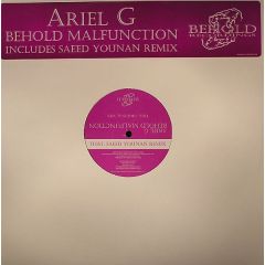 Ariel G - Ariel G - Behold Malfunction - Behold