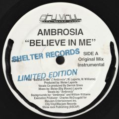 Ambrosia - Ambrosia - Believe In Me - Cv 1