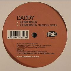 Daddy - Daddy - Comeback - Fat! Records