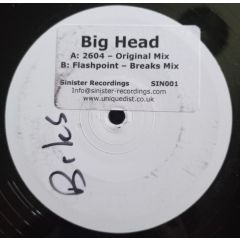 Big Head - Big Head - 2604 / Flashpoint - Sinister