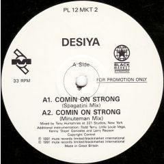 Desiya - Desiya - Comin On Strong (Remixes Pt2) - Mute