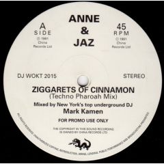 Anne & Jaz - Anne & Jaz - Ziggarets Of Cinnamon - China Records