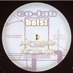 Heist - Heist - Don't Understand (Taxman Remix) / Can't Take Away - Co-Lab Recordings
