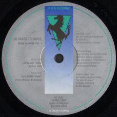 Various Artists - Various Artists - In Order To Dance (Remix Sampler Vol.1) - R&S