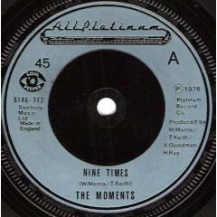 The Moments - The Moments - Nine Times - All Platinum