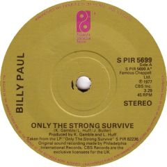 Billy Paul - Billy Paul - Only The Strong Survive - Philadelphia International Records