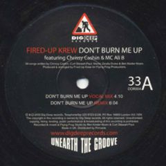 Fired-Up Krew - Fired-Up Krew - Don't Burn Me Up - Dig Deep Records