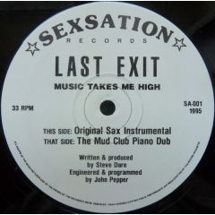 Last Exit - Last Exit - Music Takes Me High - Sexsation