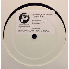 Soul Avengerz Feat. Shena - Soul Avengerz Feat. Shena - Comin' At Ya - Player Records