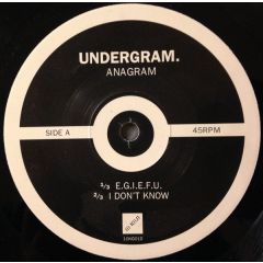 Undergram - Undergram - Anagram - 10 Kilo 