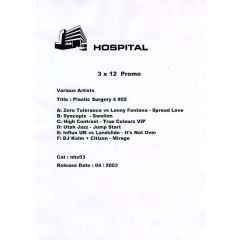 Various Artists - Various Artists - Plastic Surgery 4 #02 - Hospital Records