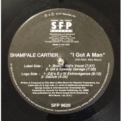 Shampale Cartier - Shampale Cartier - I Got A Man (Part 1 of 2) - Sfp Records