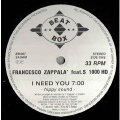  Francesco Zappala Feat S 1000 Hd -  Francesco Zappala Feat S 1000 Hd - I Need You - Beat Box International